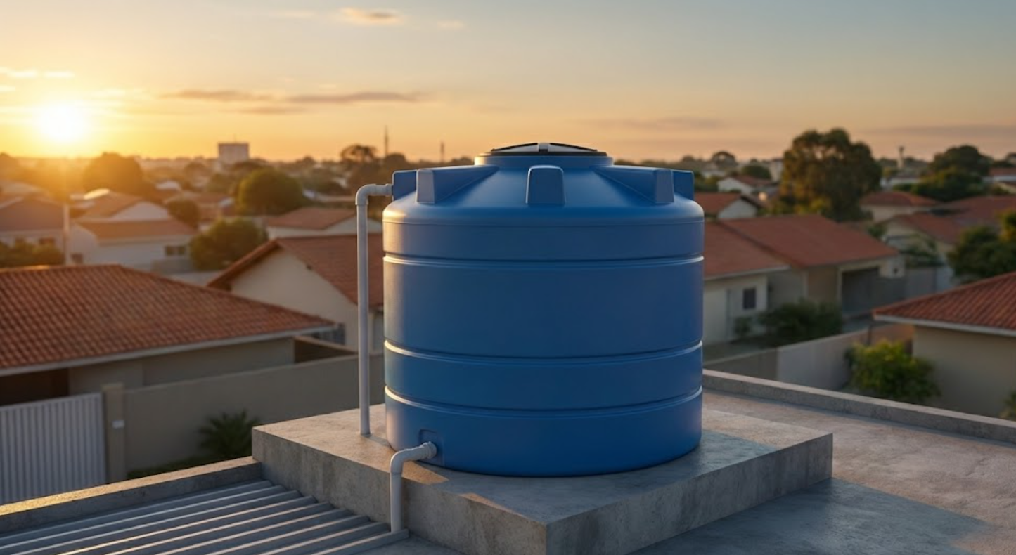 Como escolher o tamanho ideal da caixa d’água para quatro moradores