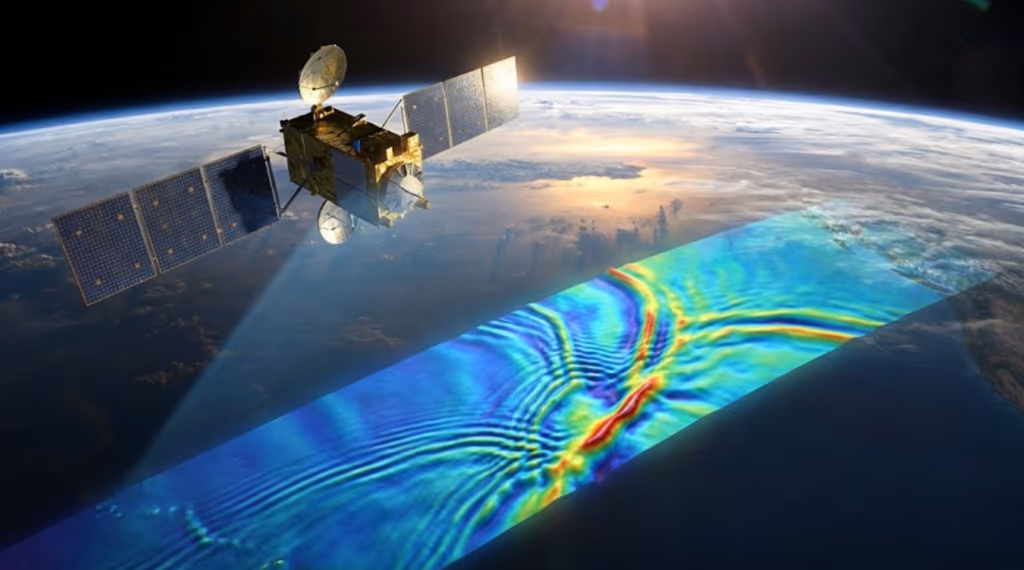 Satélite da NASA capta imagem inédita de tsunami gigante no Pacífico