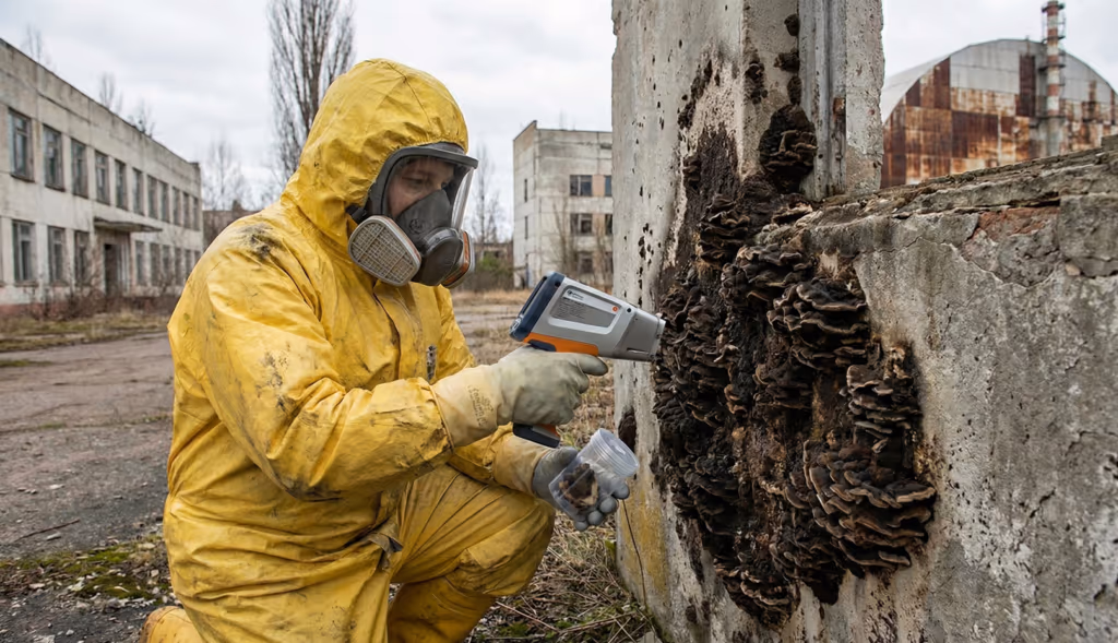 Fungos negros de Chernobyl desafiam radiação e podem ajudar em missões espaciais