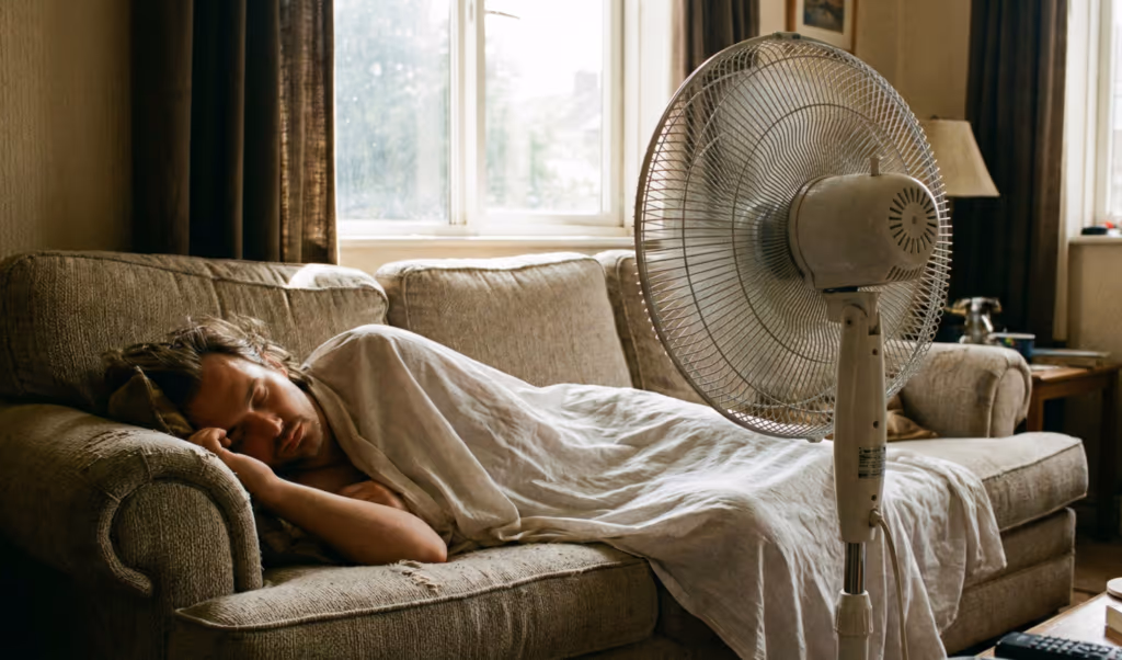 Por que o barulho do ventilador dá sono
