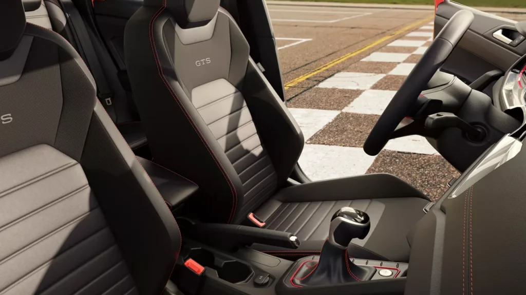 Interior do Polo GTS - Reprodução/Volkswagen