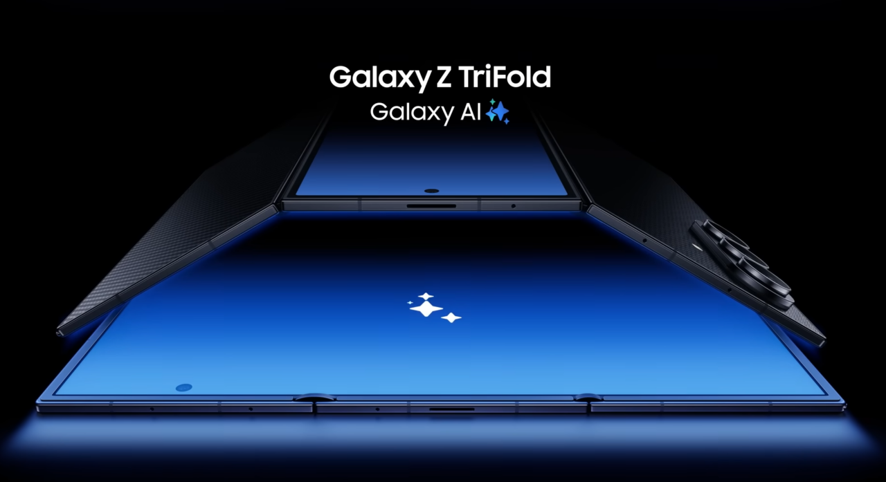 Samsung revela Galaxy Z TriFold, seu celular dobrável com três telas