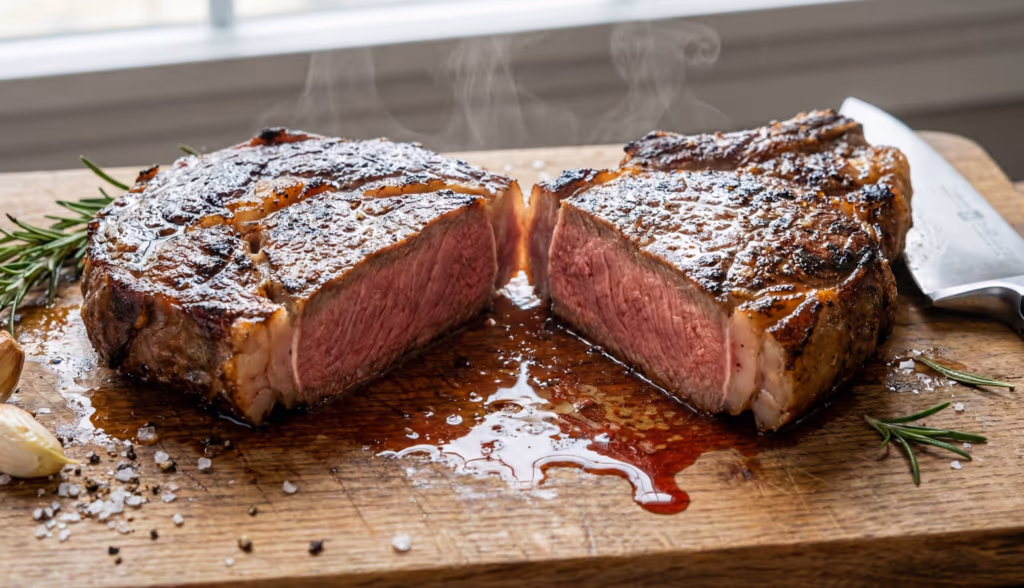 O segredo do ponto perfeito para uma carne realmente suculenta
