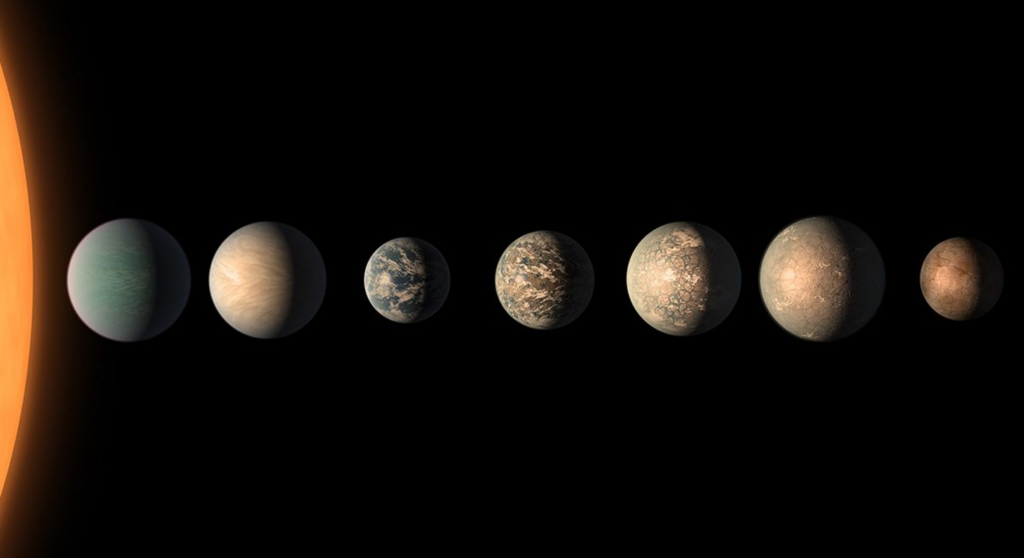 Estrela Trappist-1 abriga 7 planetas semelhantes a Terra - NASA/JPL-Caltech