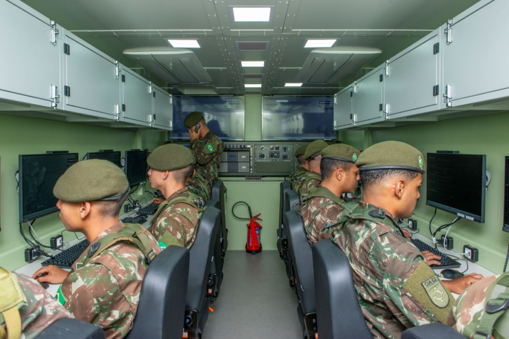Bases serão utilizadas para maior capacidade de coordenação, tomada de decisão e resposta rápida em operações de grande porte - Reprodução/Exército Brasileiro