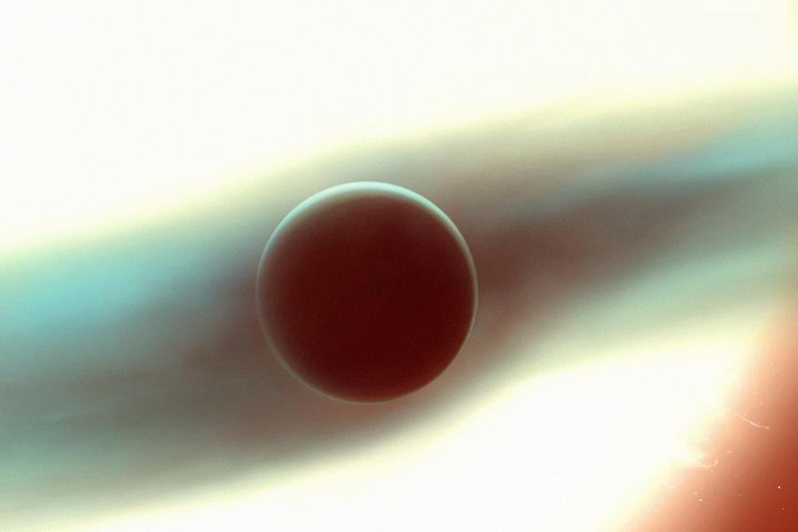 Concepção artística mostra como seria o planeta WASP 121b - B. Gougeon/UdeM