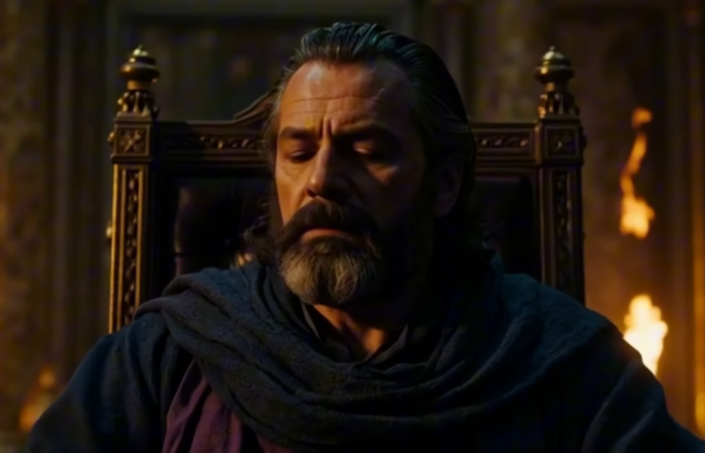 Nabucodonosor é representado fielmente no filme - Reprodução/Histórias da Bíblia