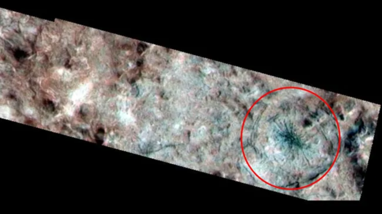 NASA encontrou uma “aranha” em uma lua de Júpiter há 27 anos, mas só agora o mistério foi resolvido