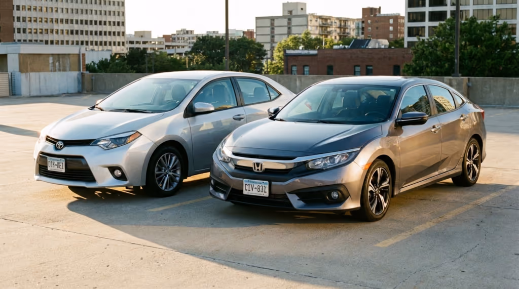 Corolla 2016 ou Civic 2017: qual pesa menos no bolso no seu dia a dia