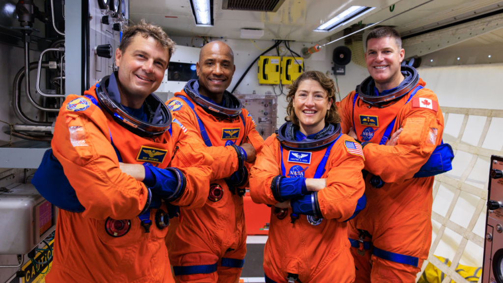 A missão Artemis 2 levará a humanidade de volta a Lua após 52 anos - Reprodução/NASA/Frank Michaux