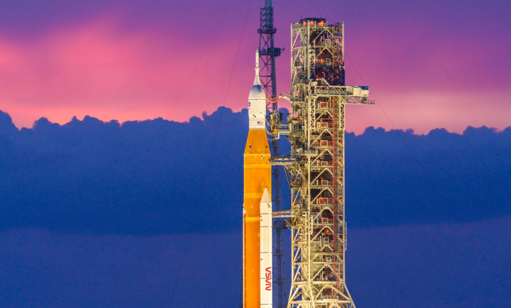 A missão Artemis I, lançada em 2022, foi a responsável por lançar um teste antes da segunda missão que contará com tripulação - NASA/Eric Bordelon