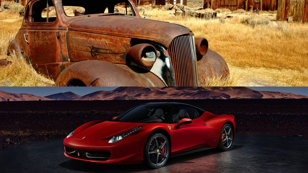 Ele comprou carro por 1 dólar e comparou com máquina de 100 milhões