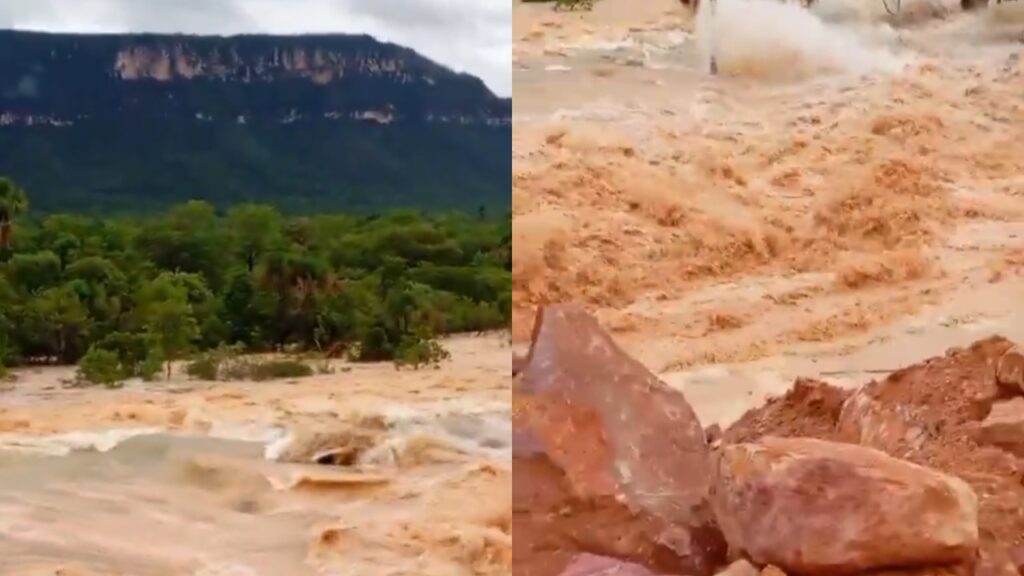 Barragem rompe no Tocantins e causa estragos