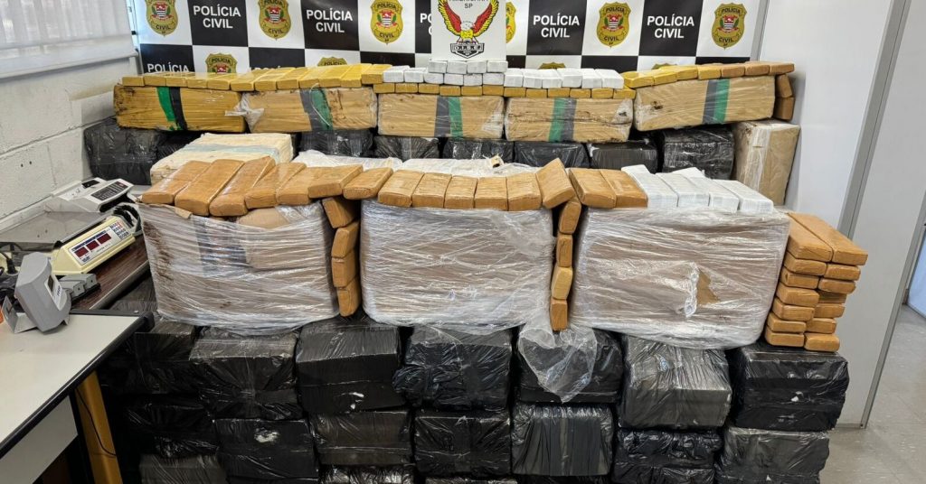 Muralha Paulista ajuda polícia a apreender 1,5 tonelada de maconha