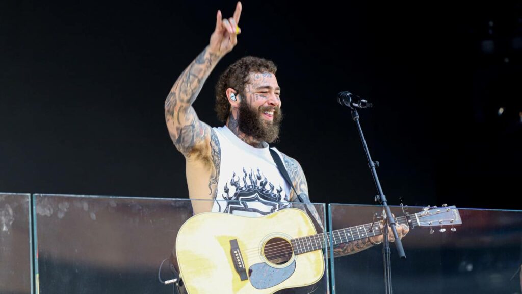 Post Malone se arrebenta em live na Twitch