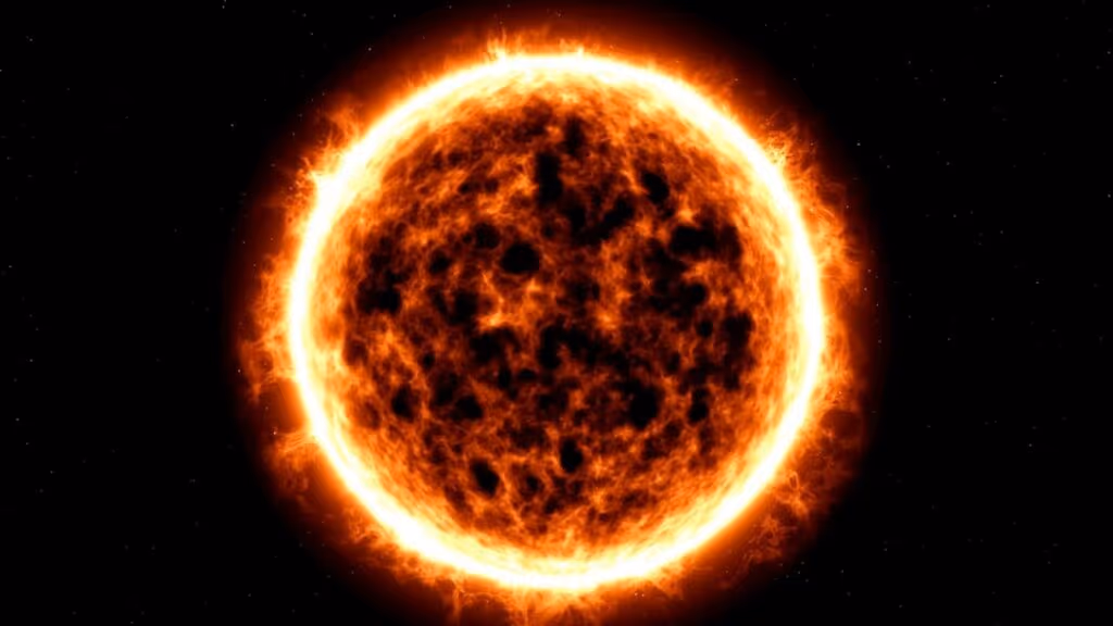Essa estrela é tão grande que engole a órbita de Saturno inteira