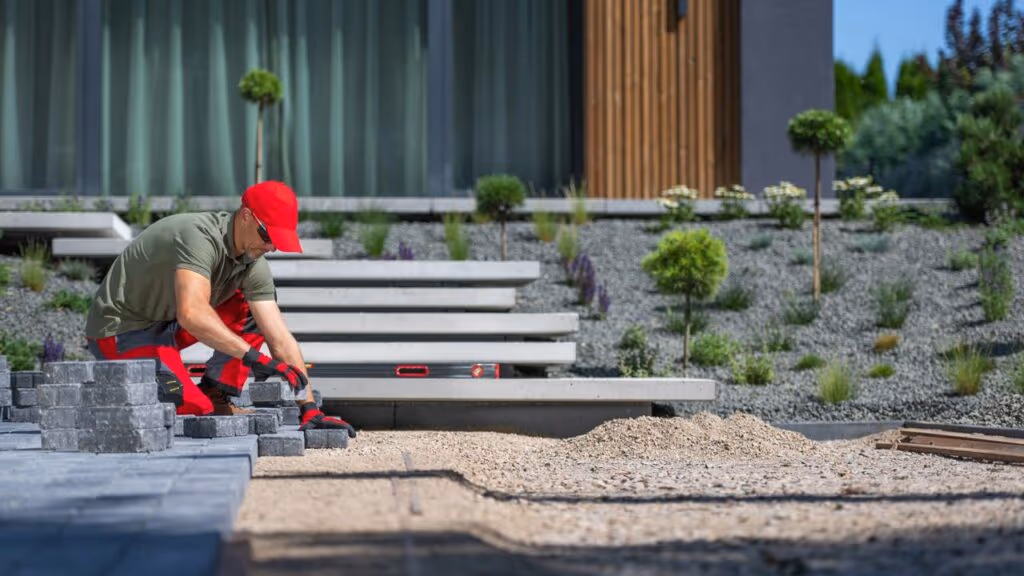 Ele transformou o quintal sozinho e economizou uma fortuna absurda