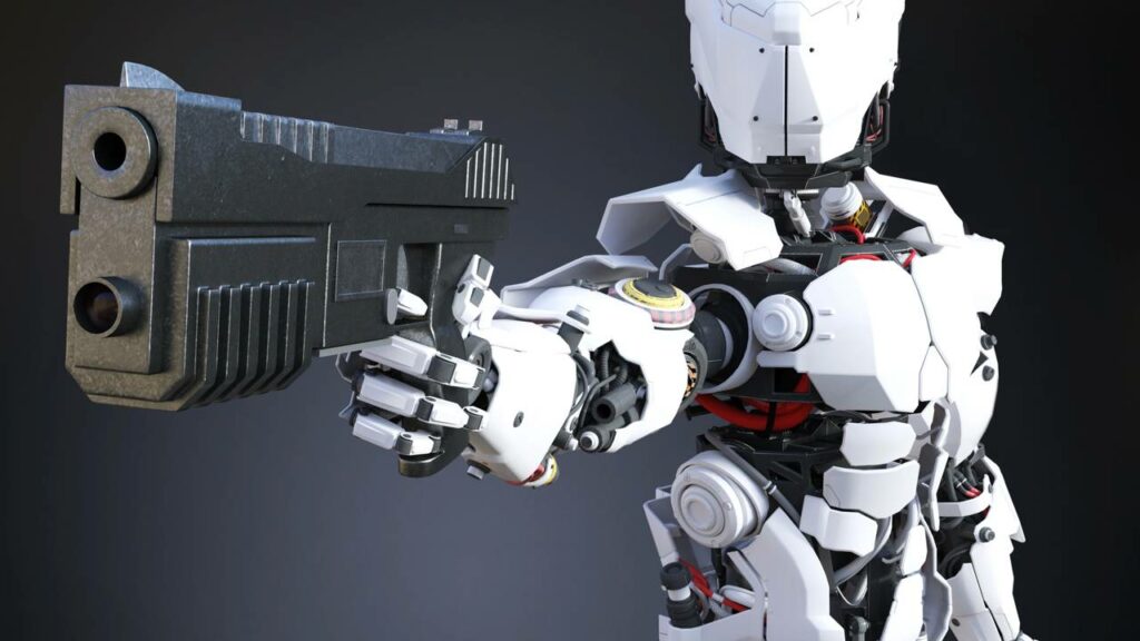 China surpreende com a liberação de robôs-policiais