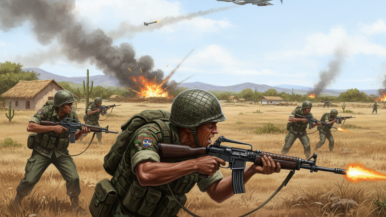 A Guerra do Futebol que durou 100 horas