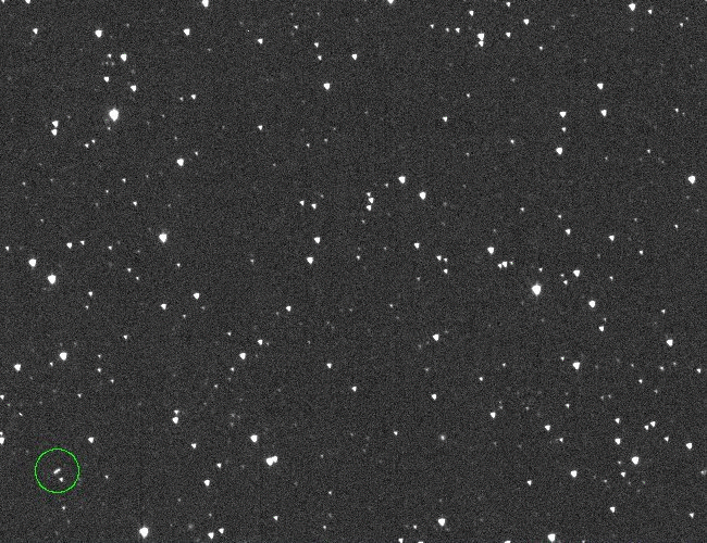 O asteroide foi descoberto pela rede de telescópios ATLAS, no Chile - Reprodução/ATLAS