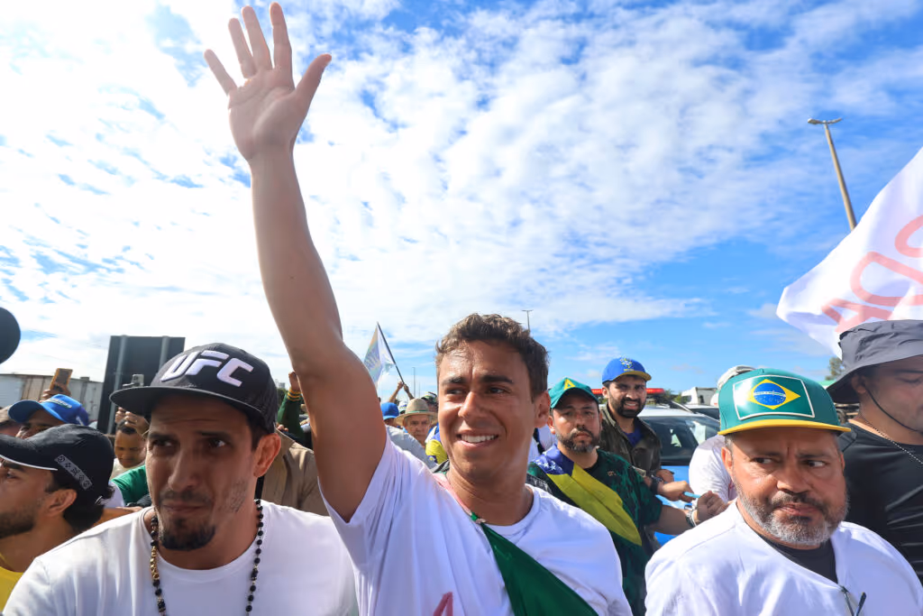 Um agradecimento de Michelle a Nikolas: “Você é gigante”