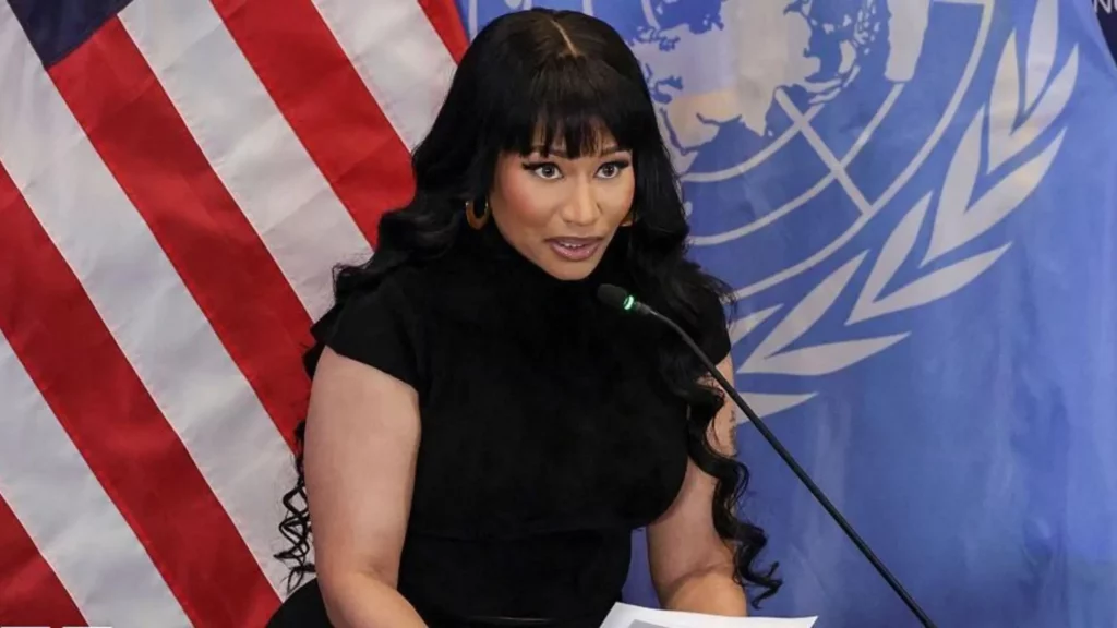 “Deus está protegendo ele”, diz Nicki Minaj sobre Trump