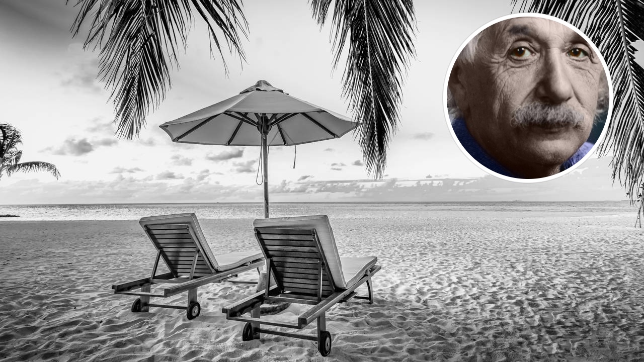 Albert Einstein: “Uma vida tranquila e modesta traz mais felicidade do que a busca constante pelo sucesso”