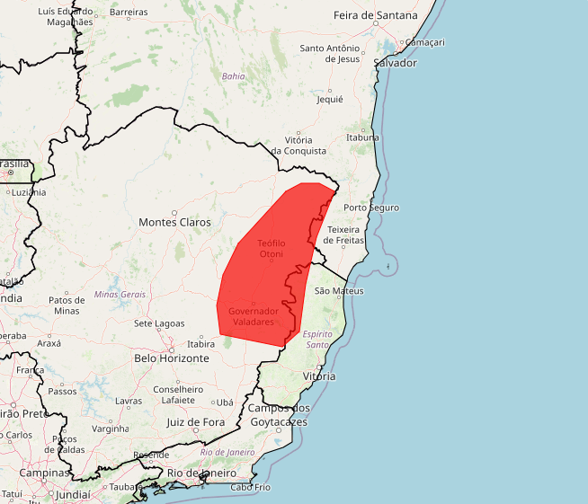 Alerta Inmet para forte tempestade entre os dias 05 e 07, veja as regiões