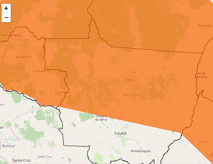 Alerta Inmet para fortes chuvas nos dias 23 e 24, veja as regiões