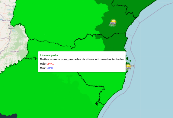 Alerta de fenômeno climático histórico com ventos de 60 km/h e granizo nesta 6°feira, 16