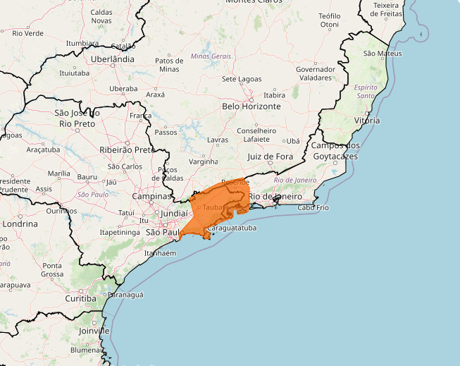 Alerta do Inmet para fortes chuvas nos dias 04 e 05, veja as regiões