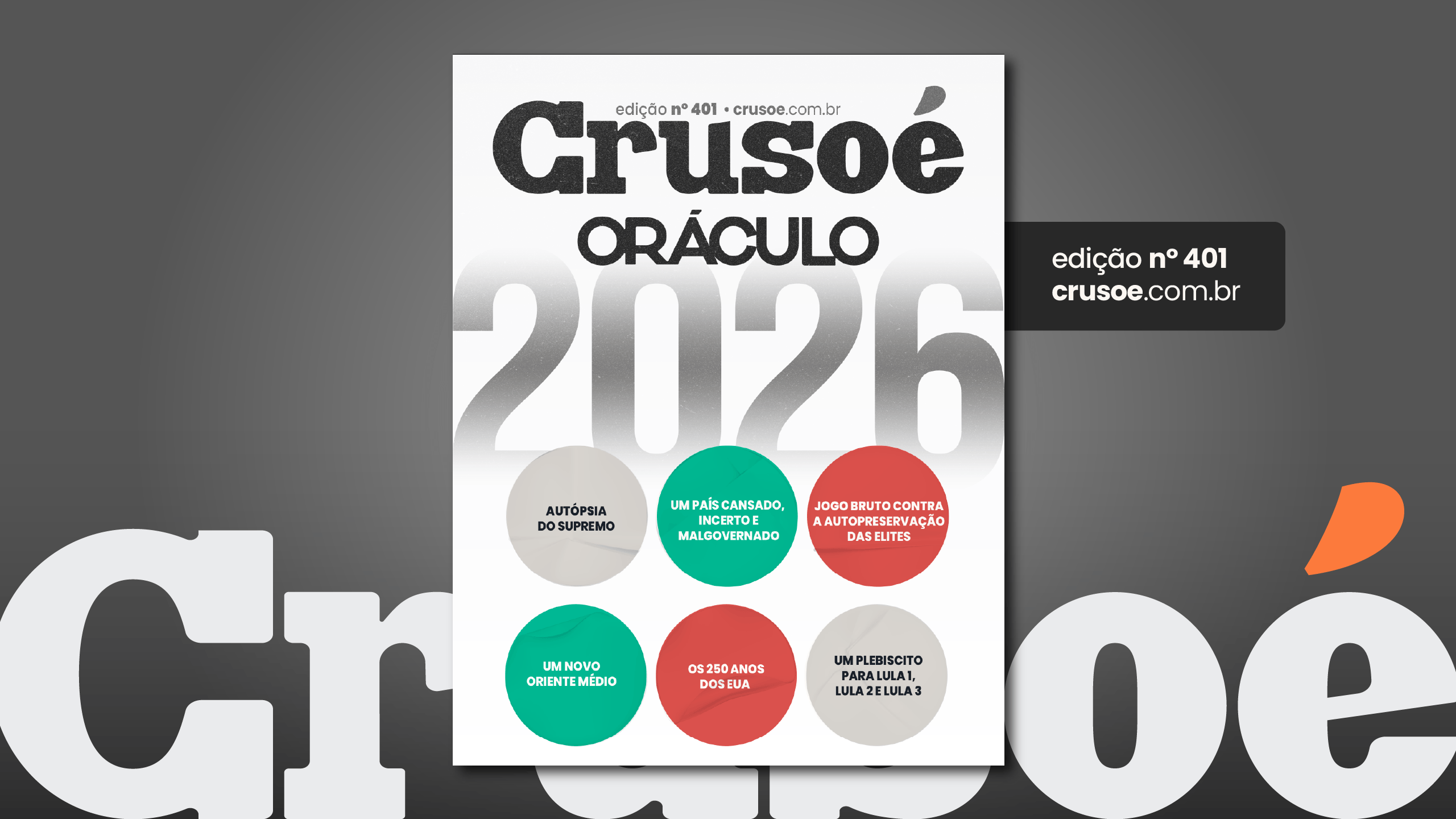Crusoé: Oráculo 2026
