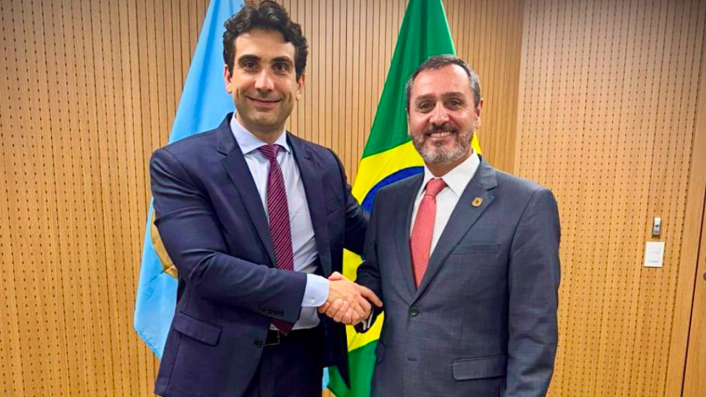Galípolo com o diretor-geral da PF