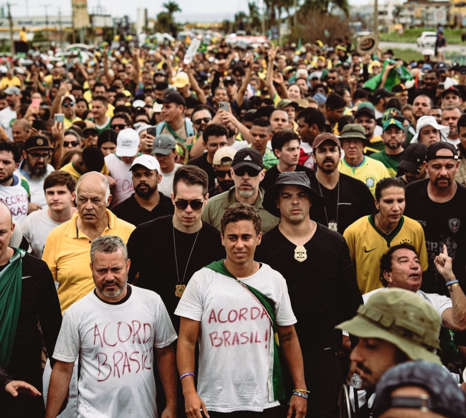Ato de Nikolas reúne 18 mil pessoas, segundo monitor da USP