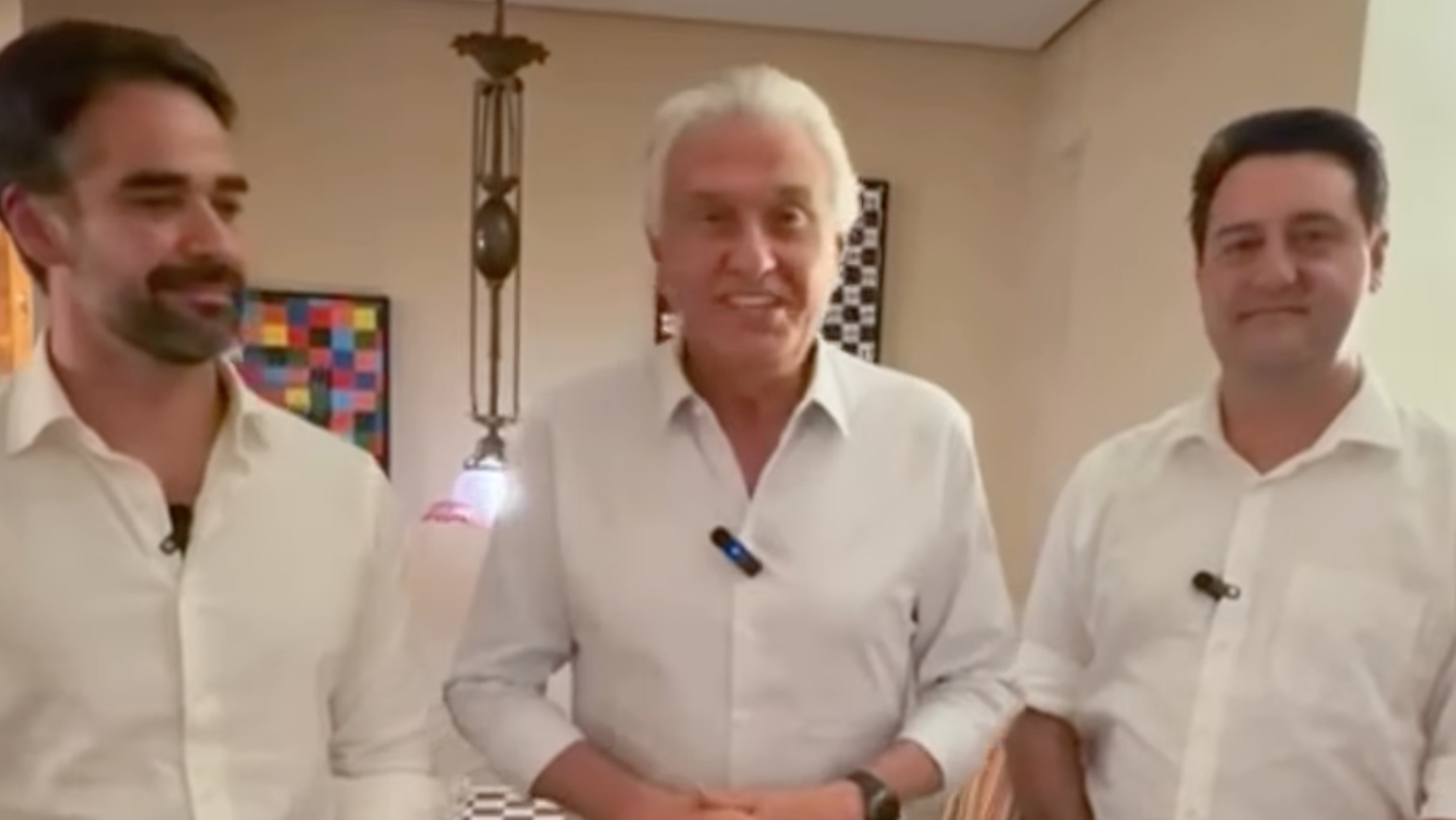 Caiado anuncia filiação ao PSD