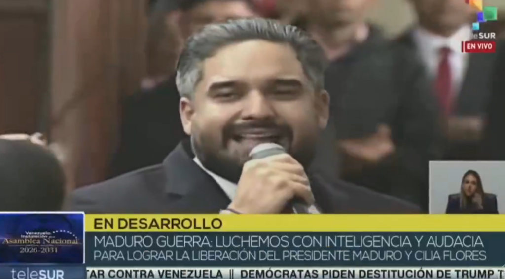 “A pátria está em boas mãos, pai”, diz filho de Maduro