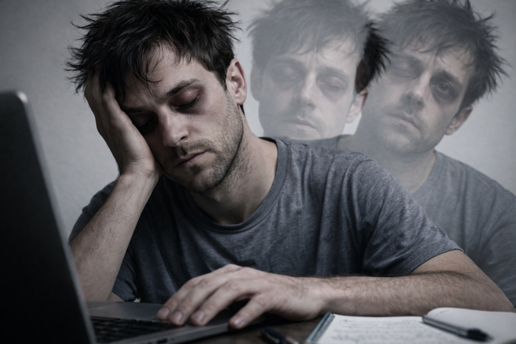 Mesmo tarefas simples se tornam quase impossíveis de se completar