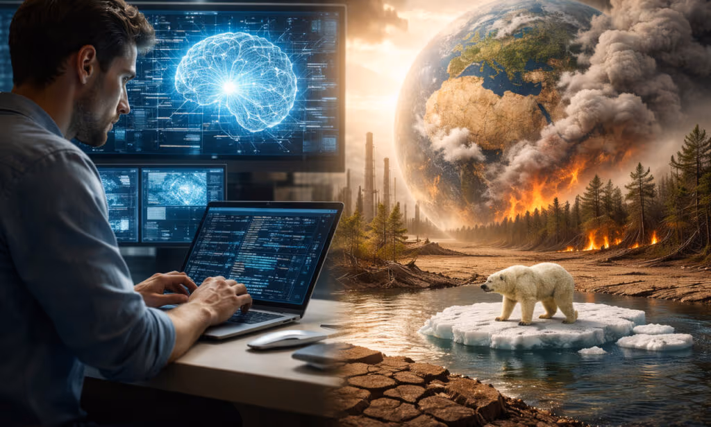 Uso da inteligência artificial cresce sem limites e levanta alertas sobre o futuro do planeta