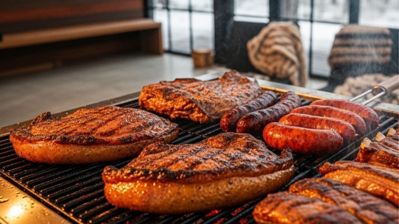 Família faz churrasco em casa e acaba com pais e 2 filhos no hospital com intoxicação por monóxido de carbono