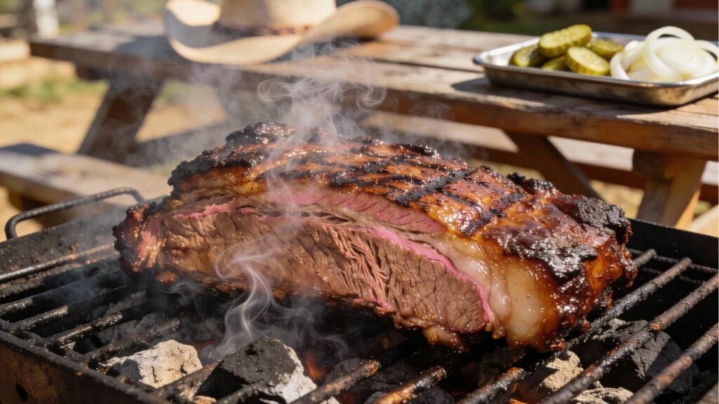 O segredo para fazer churrasco ao estilo texano com cortes suculentos e aromáticos