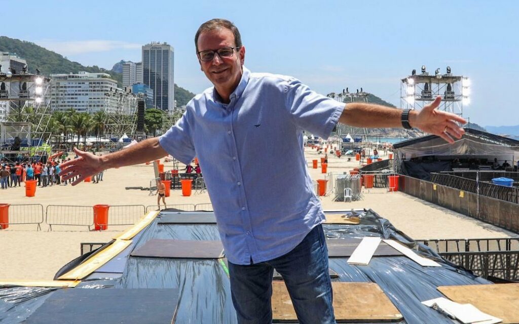 “Quero os votos para governador”, diz Eduardo Paes