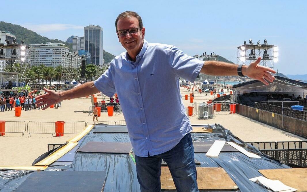 “Quero os votos para governador”, diz Eduardo Paes