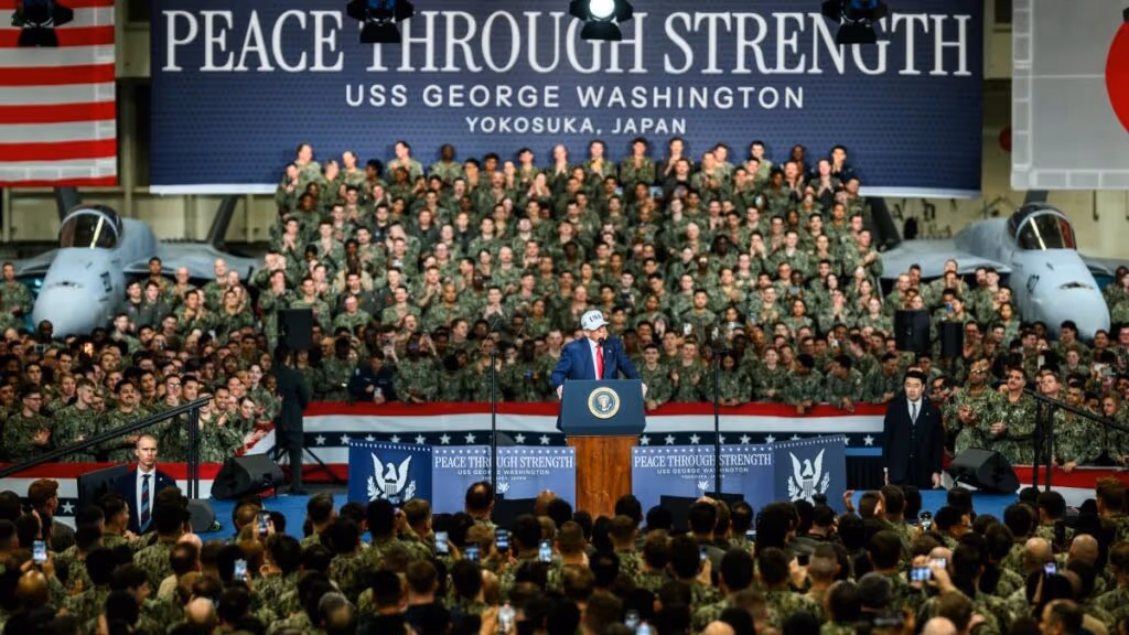 Trump quer salto de 66% no orçamento militar