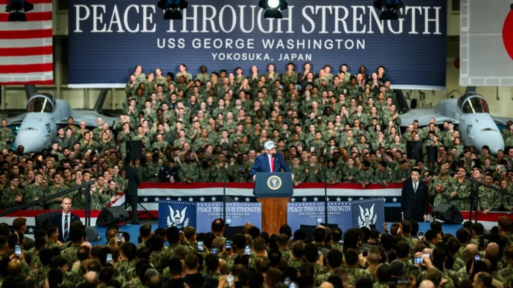 Trump quer salto de 66% no orçamento militar