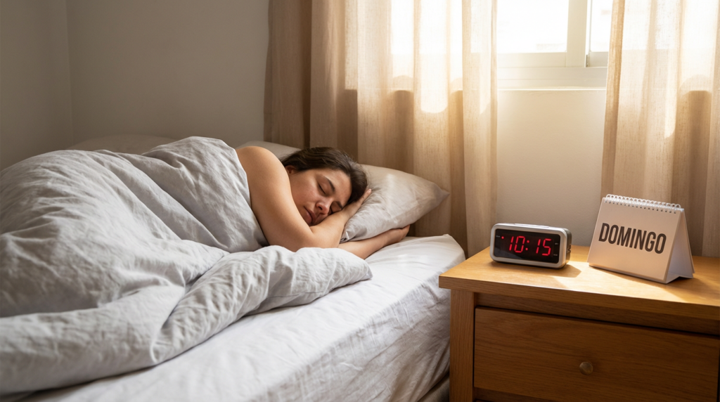 Dormir até mais tarde nos fins de semana pode melhorar a saúde mental dessas pessoas