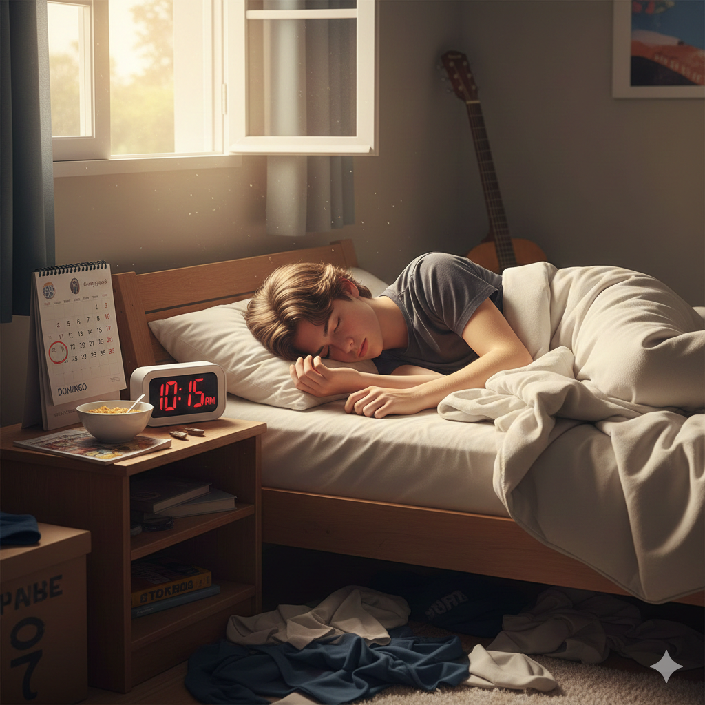 Dormir até mais tarde nos fins de semana pode melhorar a saúde mental dessas pessoas