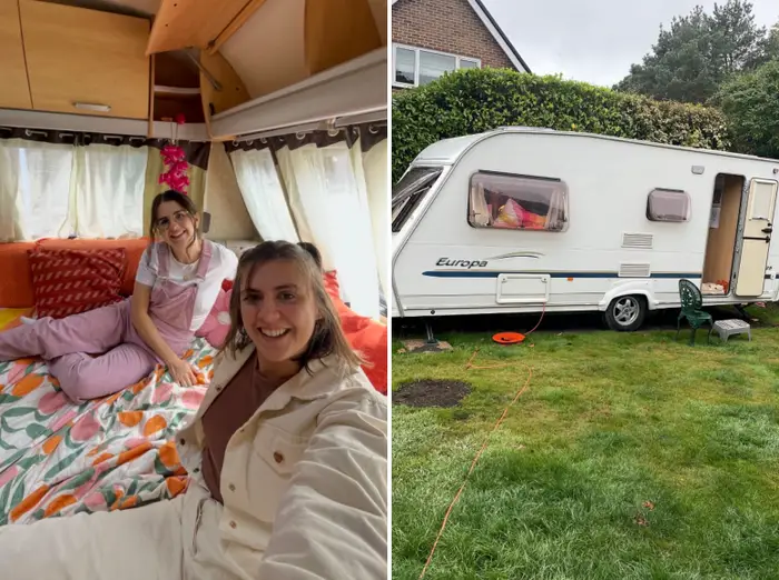 Ela morava em uma Van Camper do lado de fora da casa do meu avô para ajudá-lo a se sentir menos sozinho e essa mudança também a ajudou a crescer