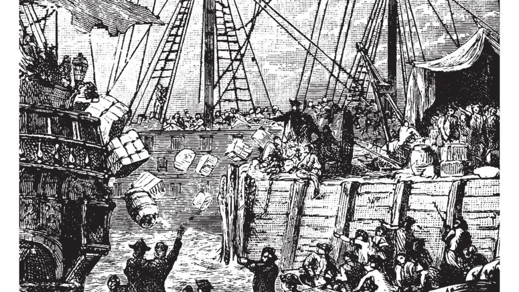 O dia em que um "bule de chá" abriu caminho para a independência dos EUA