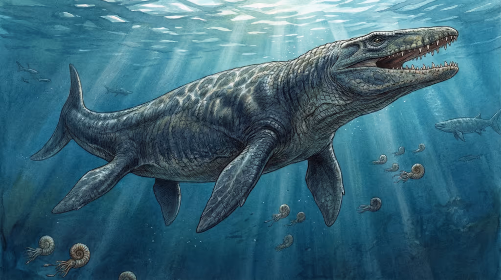 Fóssil colossal de criatura marinha é descoberto nos EUA e o que estava por baixo da lama pode reescrever a história do período cretáceo