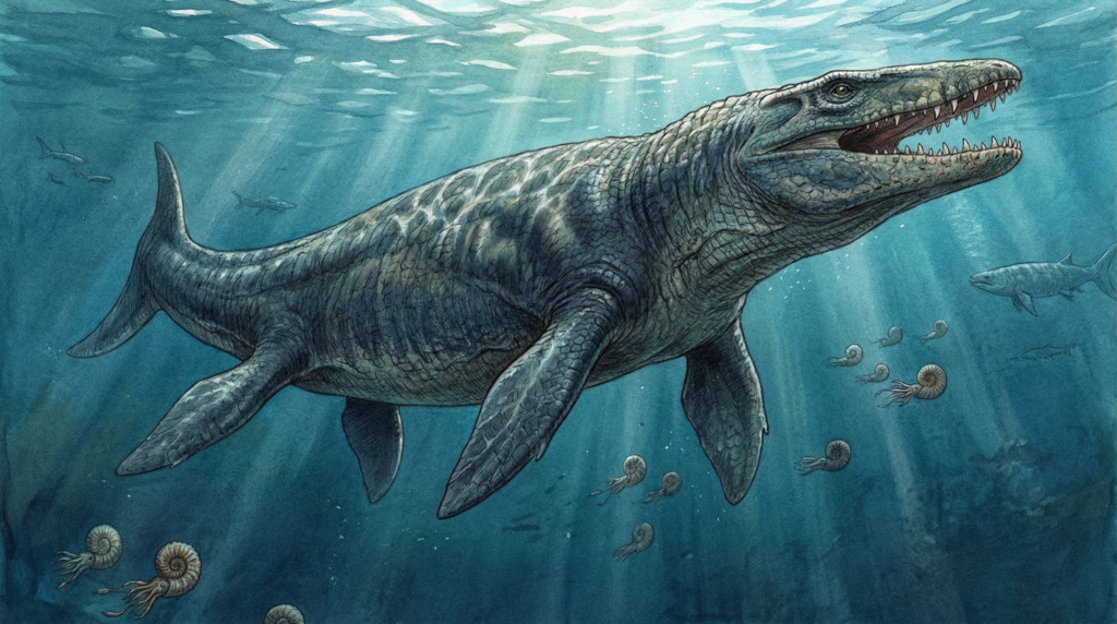 Fóssil colossal de criatura marinha é descoberto nos EUA e o que estava por baixo da lama pode reescrever a história do período cretáceo